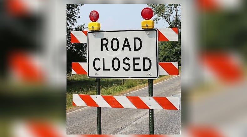 A Clearcreek Twp. road will be closed for repair work. STAFF