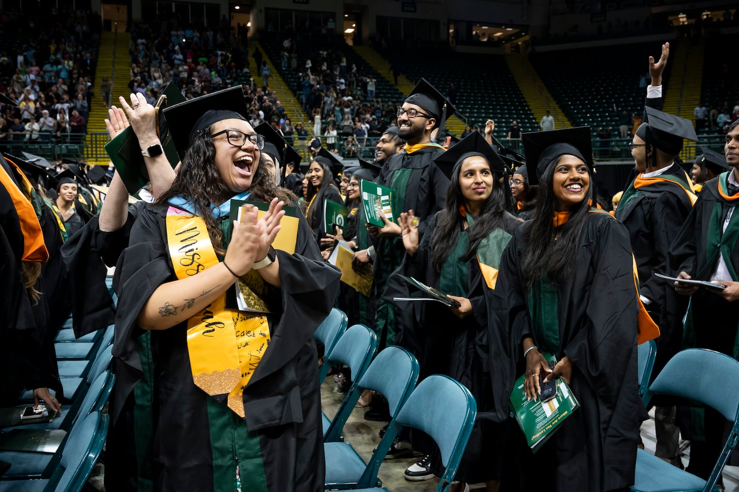 Wright State University graduation