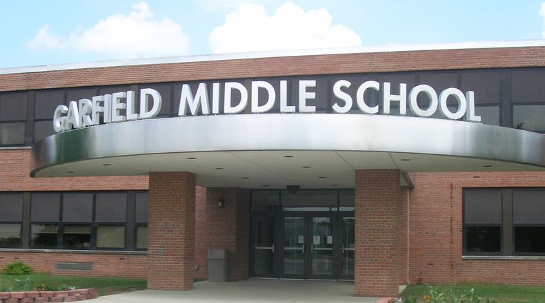 A Garfield Middle School teacher was placed on paid leave Oct. 23 as police and district officials reviewed the teacher’s conduct. The district said today that no criminal charges will be filed against the teacher after an investigation by police. STAFF FILE PHOTO