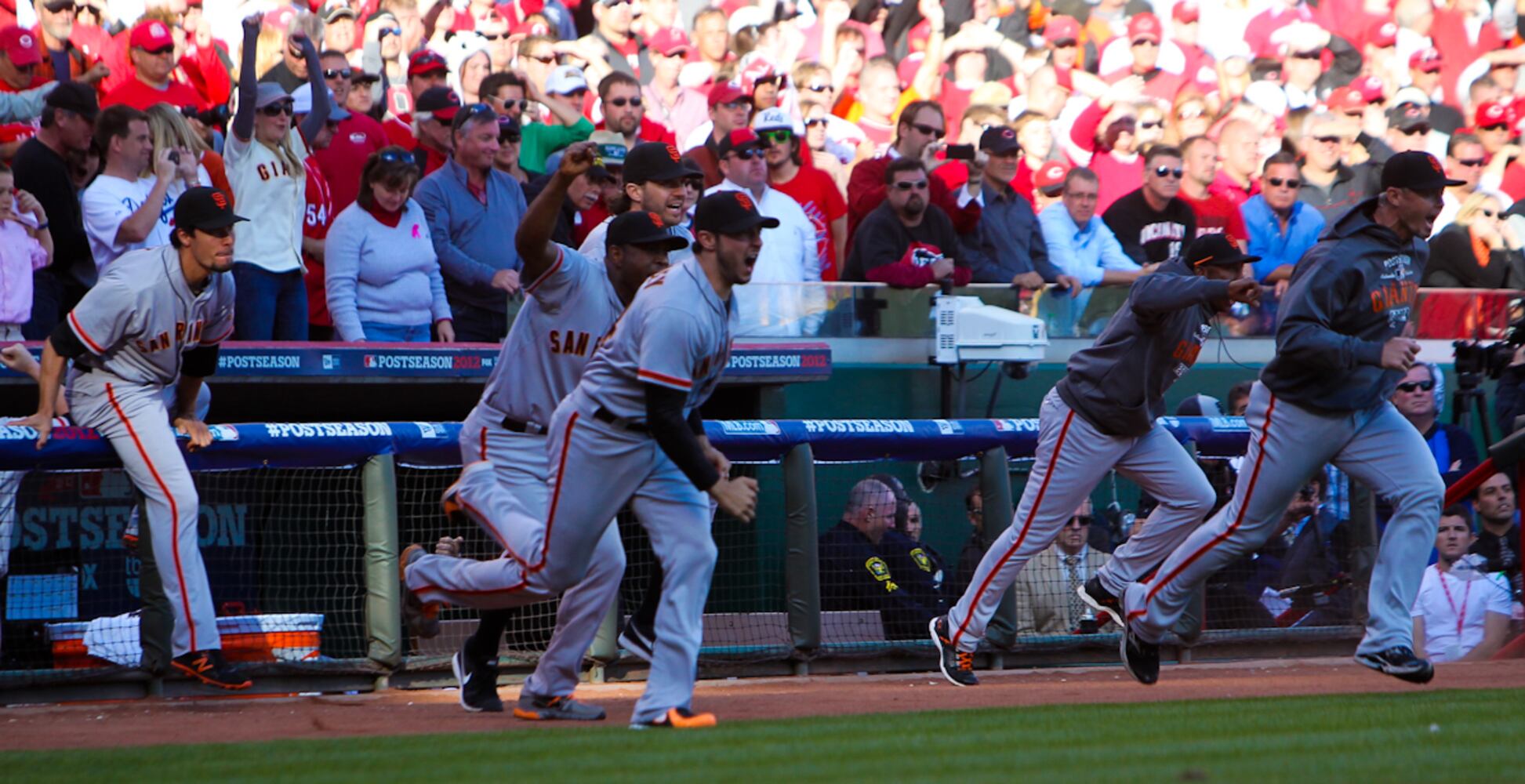 Reds vs Giants 2012 NLDS