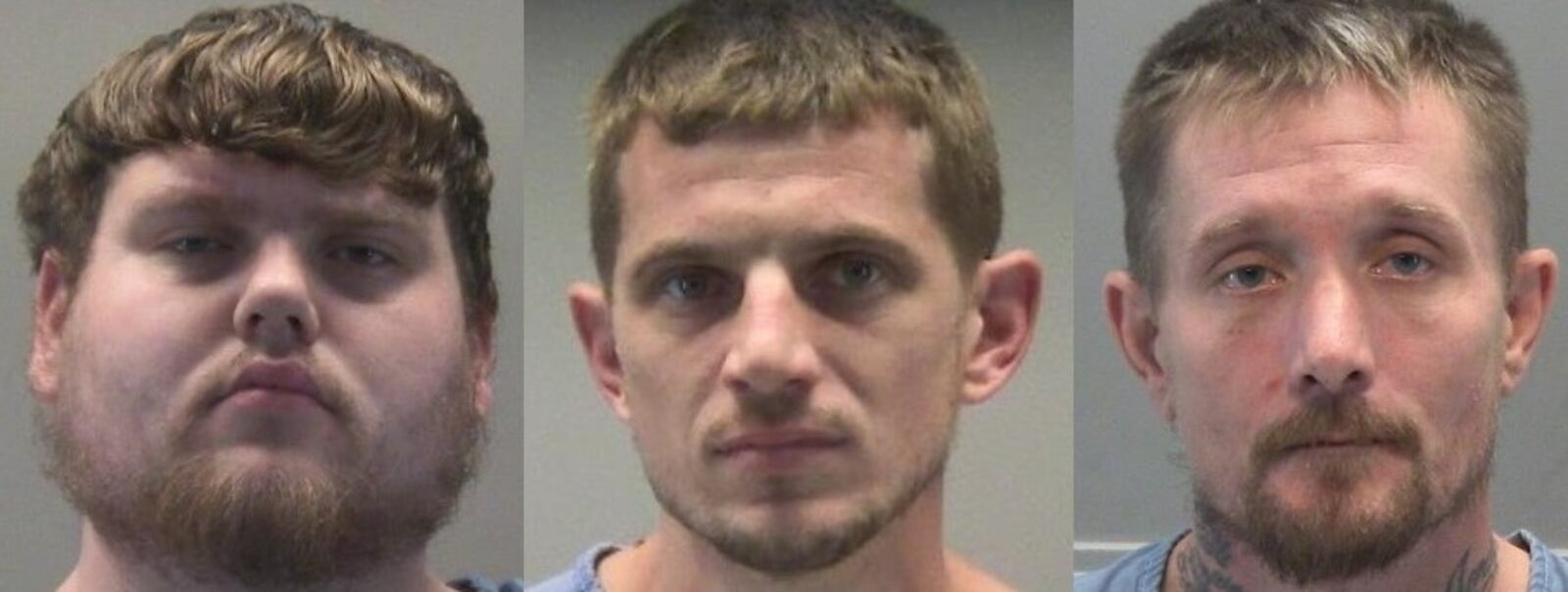 Eric Caldwell, left, John Disney, center, and Ryan Wilson, right