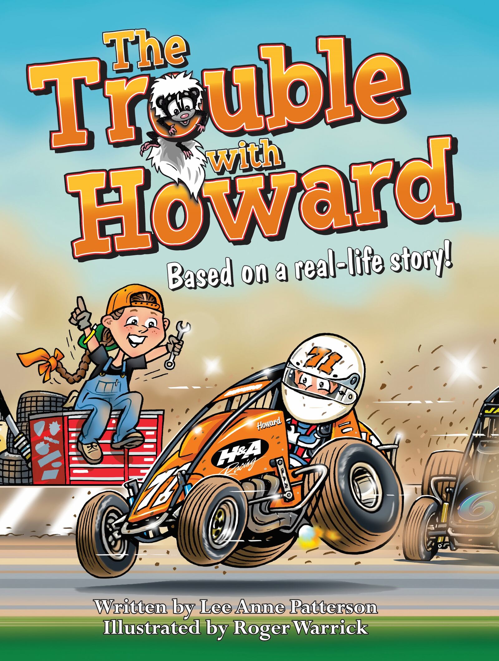 A Roger Warrick illustration is the cover art of “The Trouble with Howard.” CONTRIBUTED