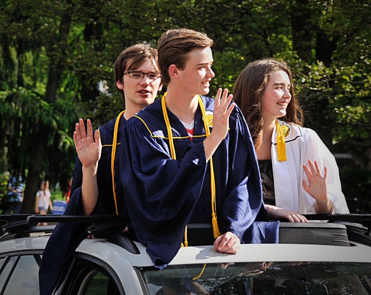 Oakwood community celebrates seniors during parade