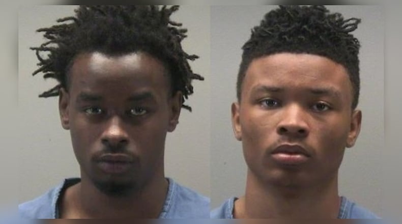 Curtis Parker Jr., left, and Treyshaun Parker