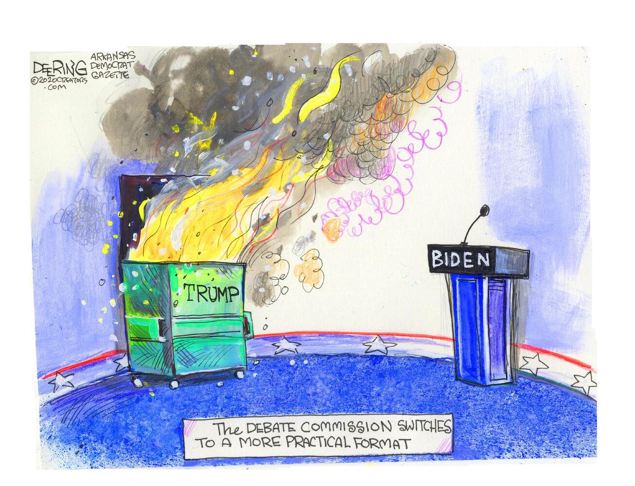 Week in cartoons: Trump's taxes, the presidential debate and more