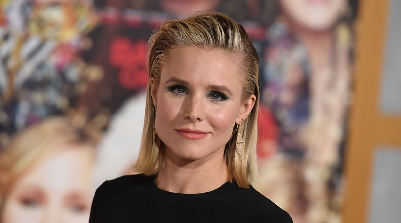 Kristen Bell arrives at the Los Angeles premiere of "A Bad Moms Christmas" at the Regency Village Theater on Monday, Oct. 30, 2017. (Photo by Jordan Strauss/Invision/AP) ORG XMIT: CAPM113