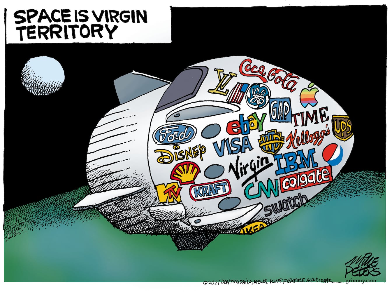 Week in cartoons: Billionaire space race, Afghanistan and more