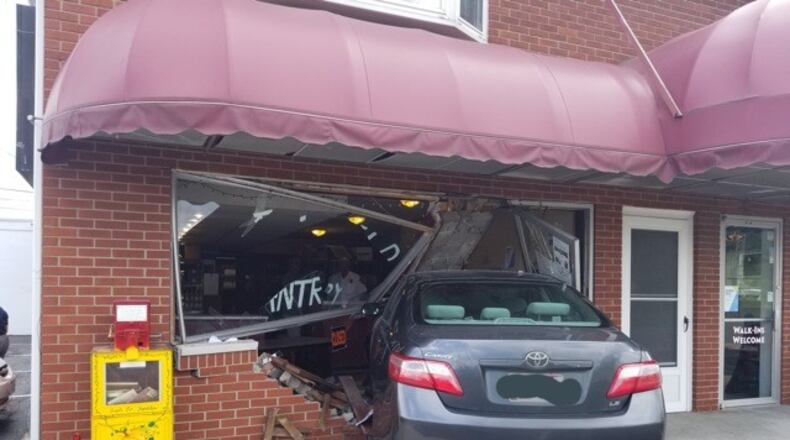 An accident in which a Fairfield Food Pantry client lost control of her car and drove it into the building has closed the service for an indefinite amount of time. CONTRIBUTED
