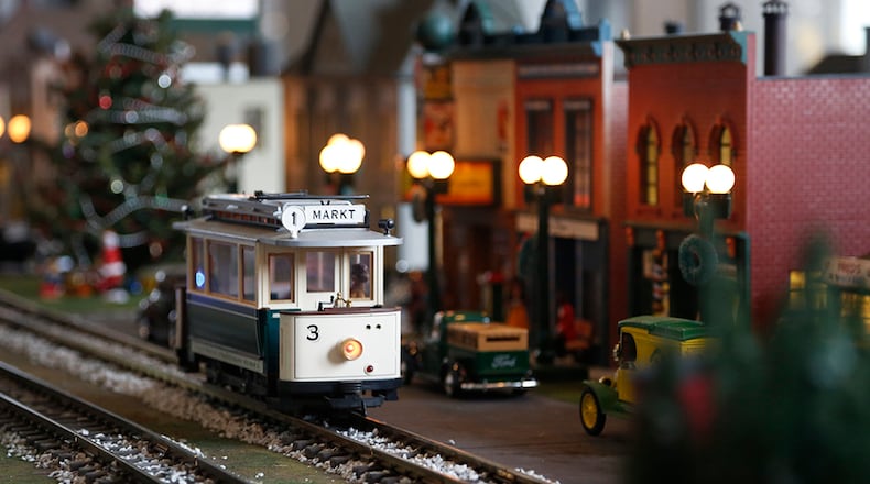 Virginia Kettering's holiday model train