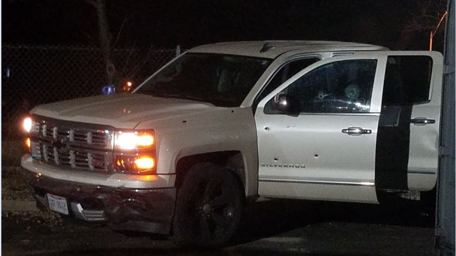This is the vehicle that law enforcement officers said was used to try and hit them in the parking lot of the Hawthorn Suites By Wyndam Miamisburg/Dayton Mall South on Thursday, Jan. 26, 2017. (Courtesy/Phillip Severah)