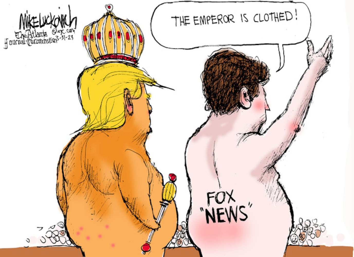 WEEK IN CARTOONS: Trump indictment, school shooting and more