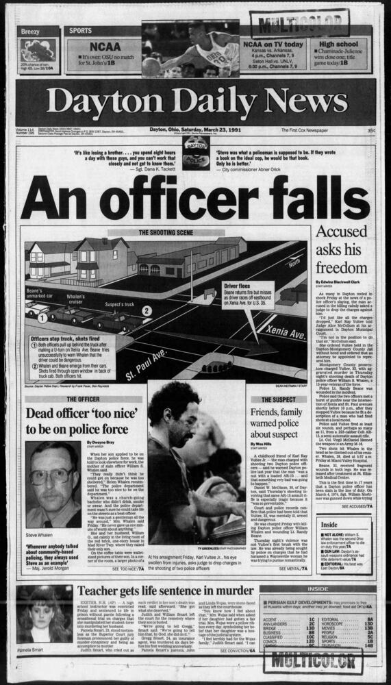 Photos: Thirty years later, remembering Dayton Police Officer Steve Whalen