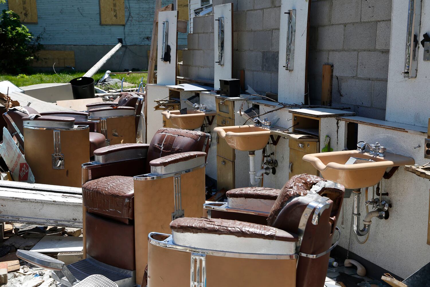PHOTOS: Harrison Twp. cleanup continues one month after tornadoes