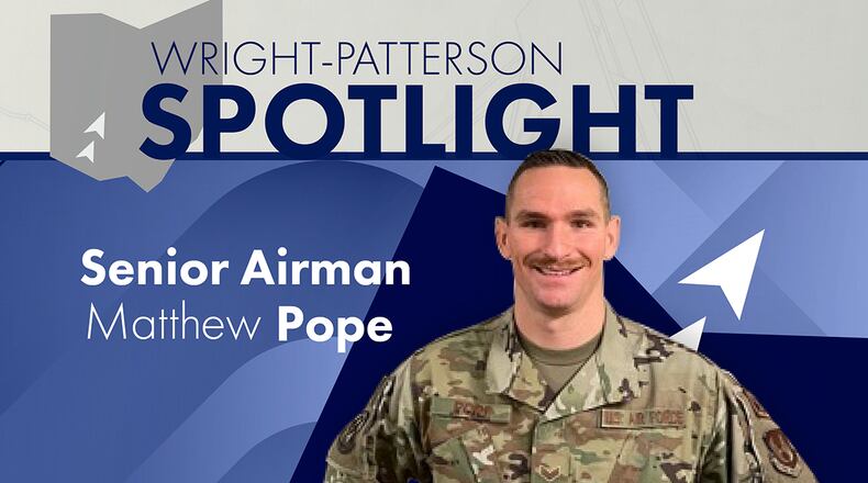 Senior Airman Matthew Pope