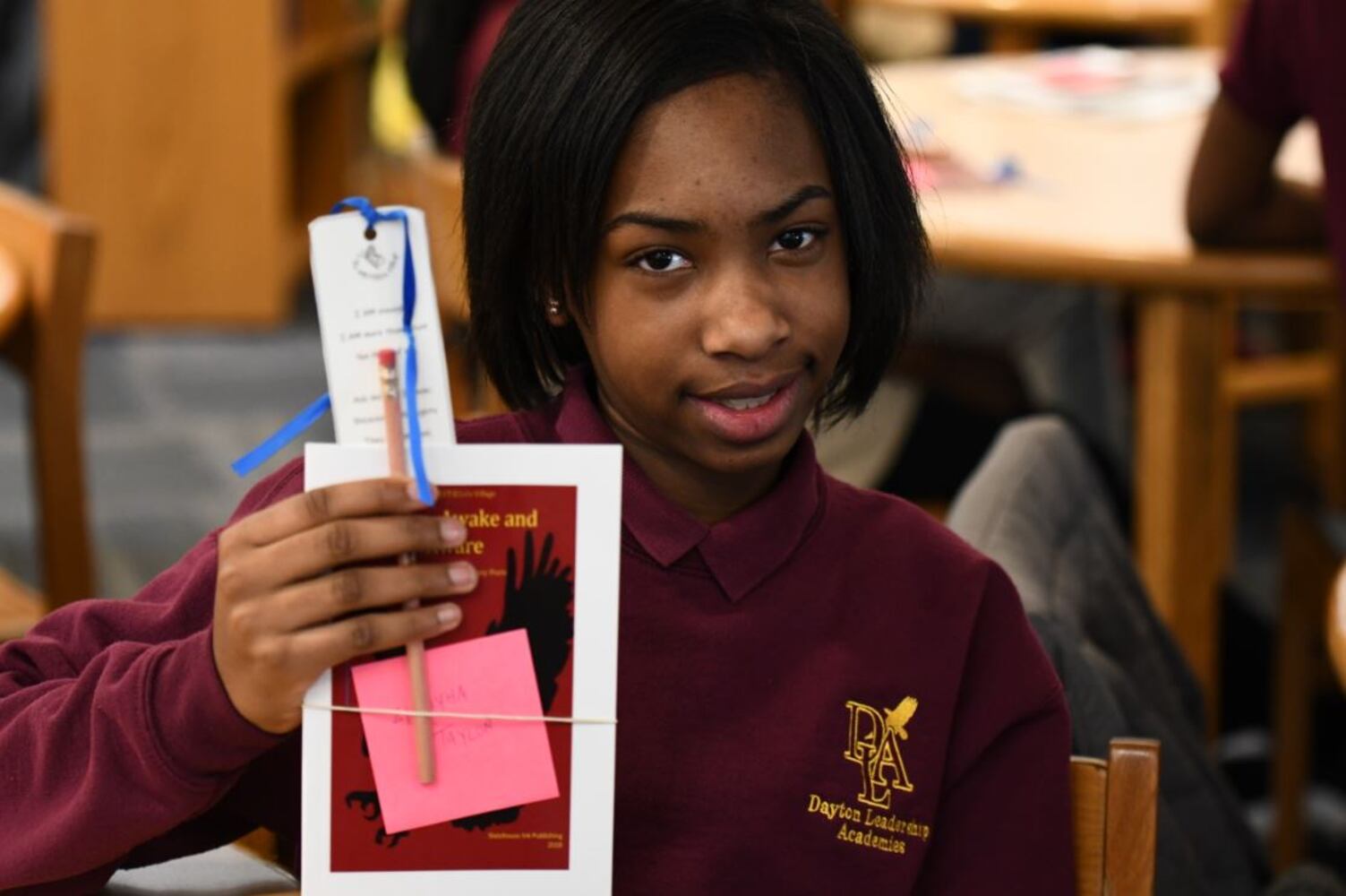 Photos: Dayton Strong! Kids receive copies of book they wrote about tornadoes