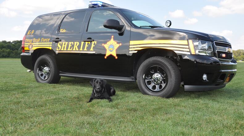 Kilo, a retired police dog for Warren County Sheriff’s Office, died this week. CONTRIBUTED