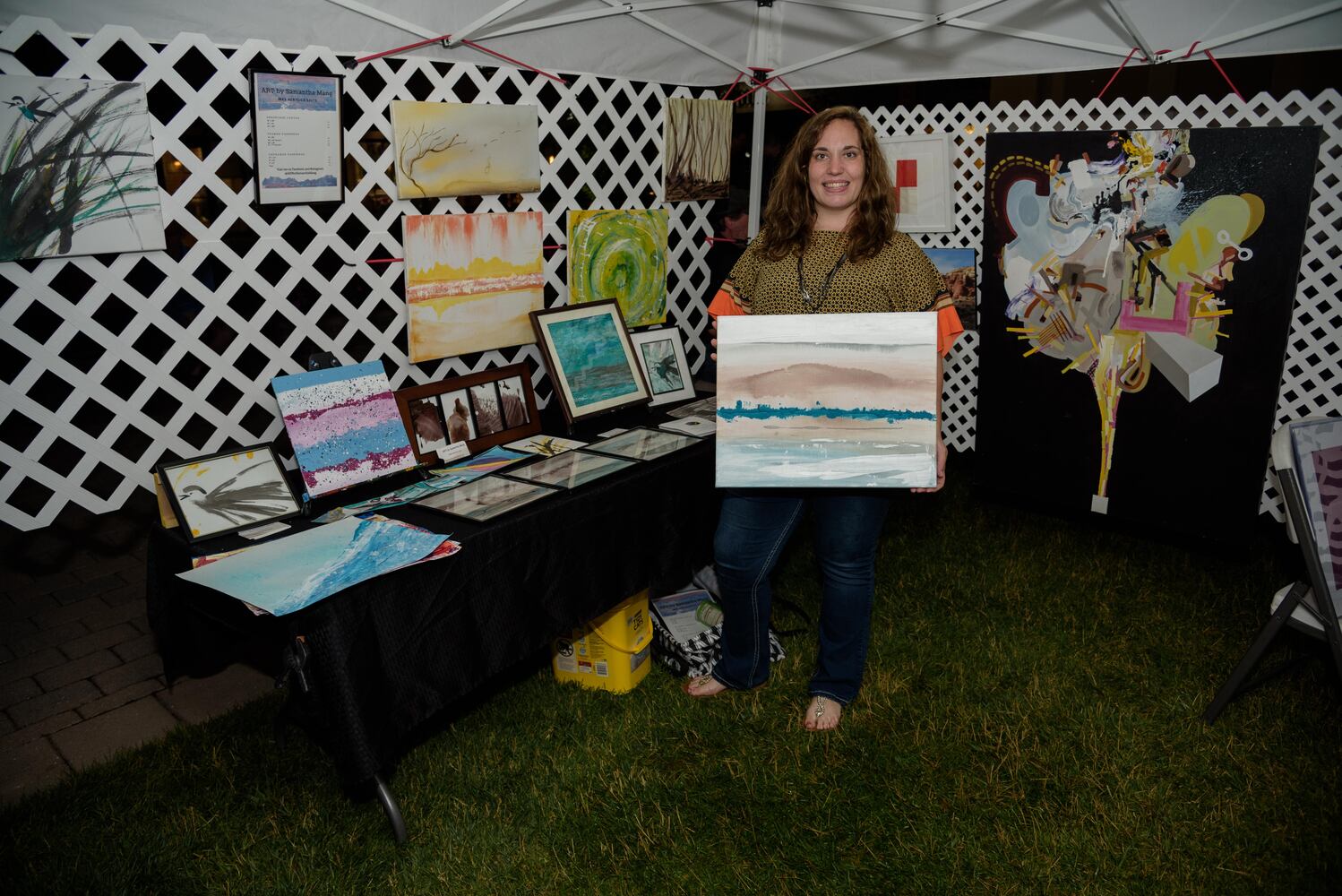PHOTOS: Did we spot you at the first ever Wine & Art festival at The Greene?