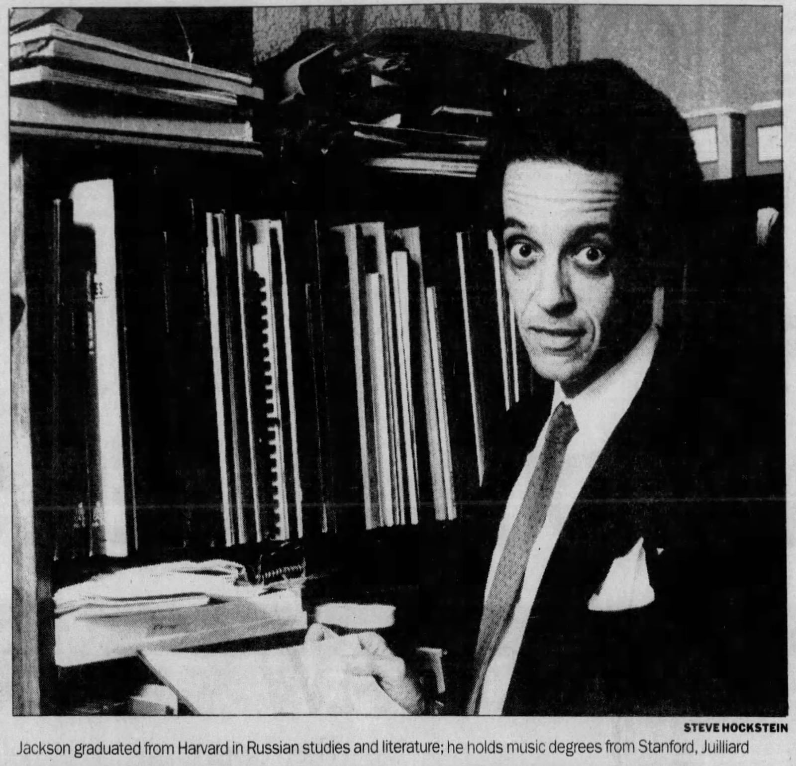 Isaiah Jackson was the first African American music director of the Dayton Philharmonic Orchestra