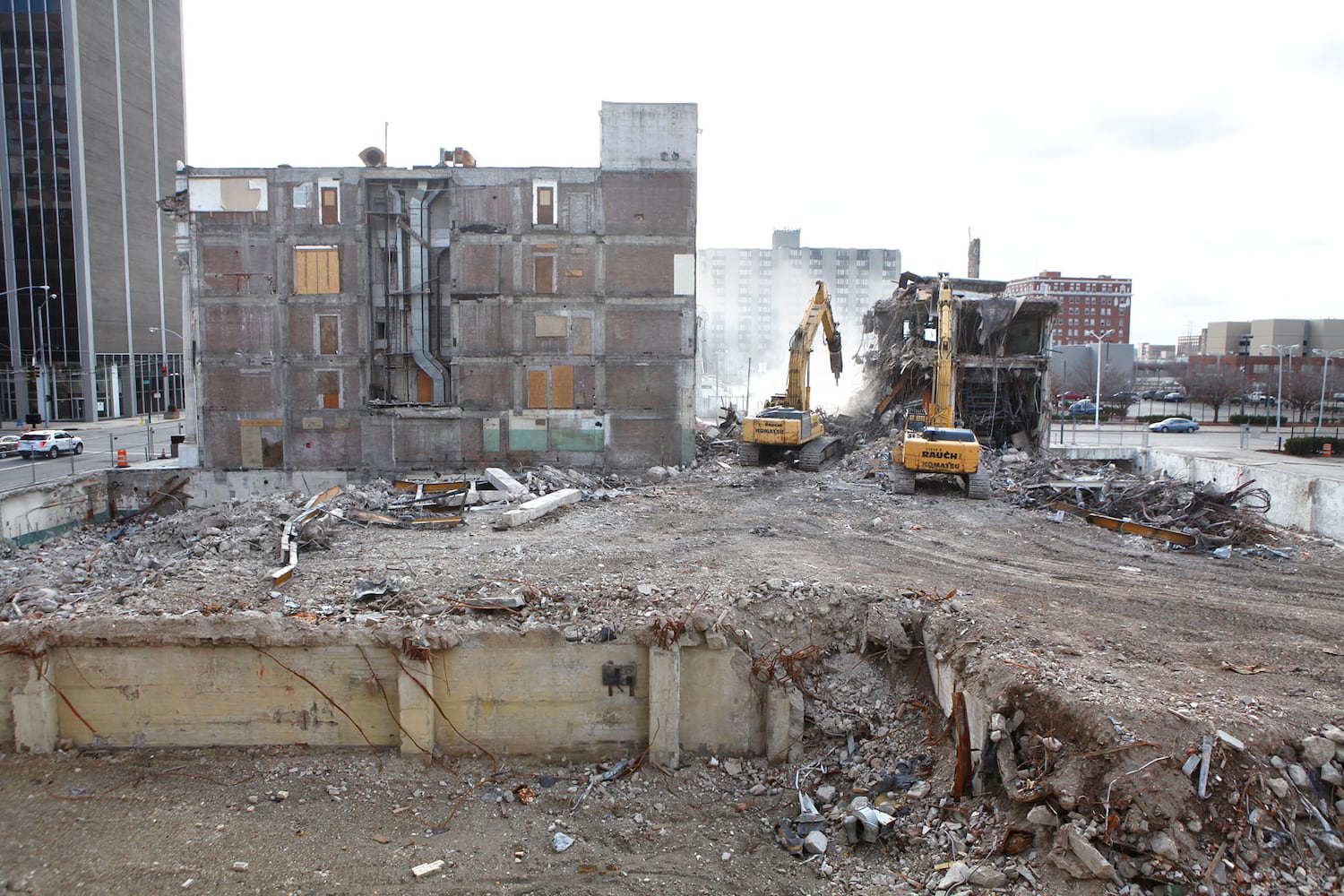 Historic DDN building facade demolished