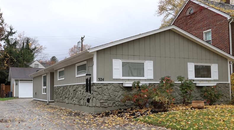 In Oakwood, a stone-and-frame ranch house at 324 Claranna Ave. is on the market for $350,000. Contributed photos by Kathy Tyler