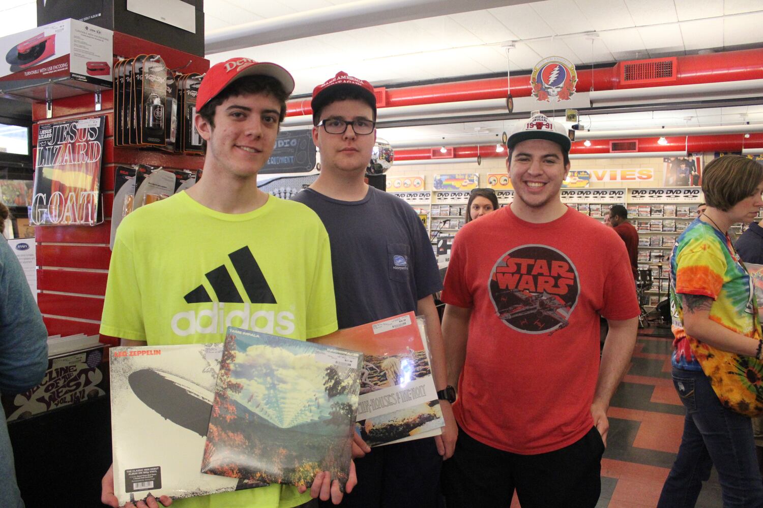 Photo: Record Store Day hits Omeg Music, Recreate and Feathers in the Oregon District