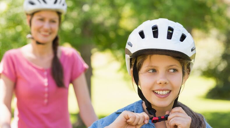 A parent should ride with children until the parent is confident that a child can ride on their own. CONTRIBUTED