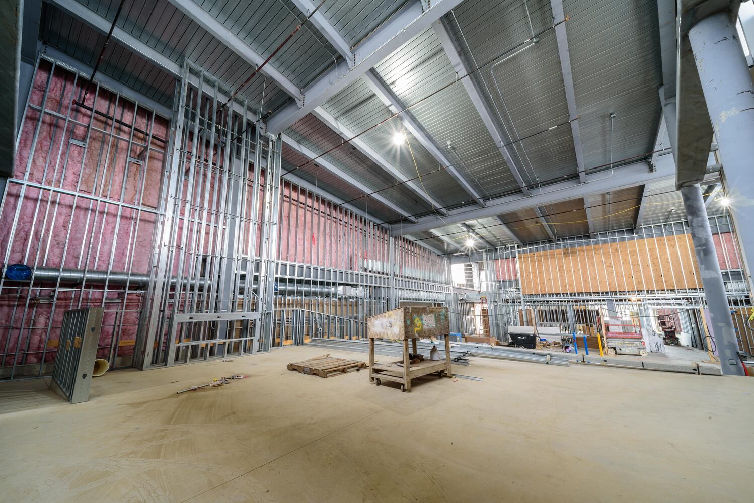 PHOTOS: A look at construction at the Dayton Metro Library’s new Huber Heights Branch
