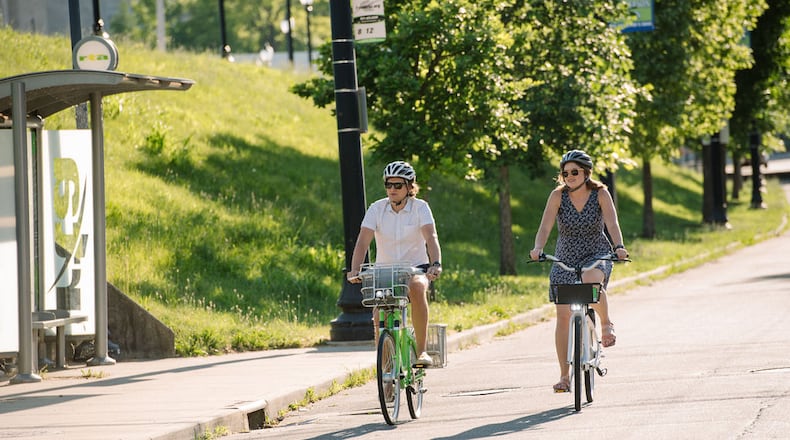 The League of American Bicyclists recognized Bike Miami Valley with a Platinum Bicycle Friendly Business award. CONTRIBUTED