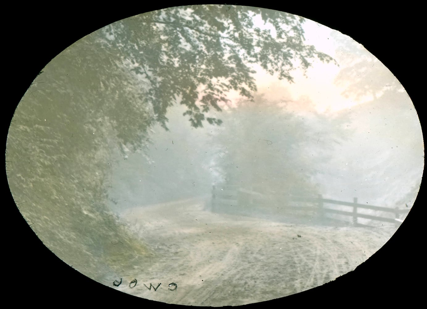 Miamisburg seen in historic lantern slides