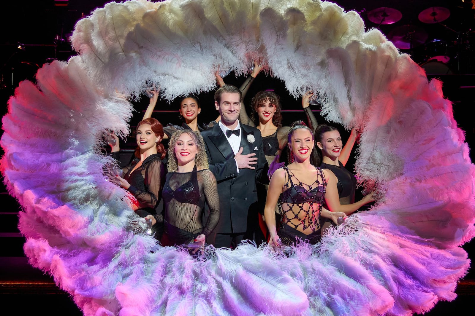 Connor Sullivan (Billy Flynn) professes "All I Care About" in "Chicago," which comes to the Schuster Center February 4-9 as part of Dayton Live’s Broadway series. Submitted photo