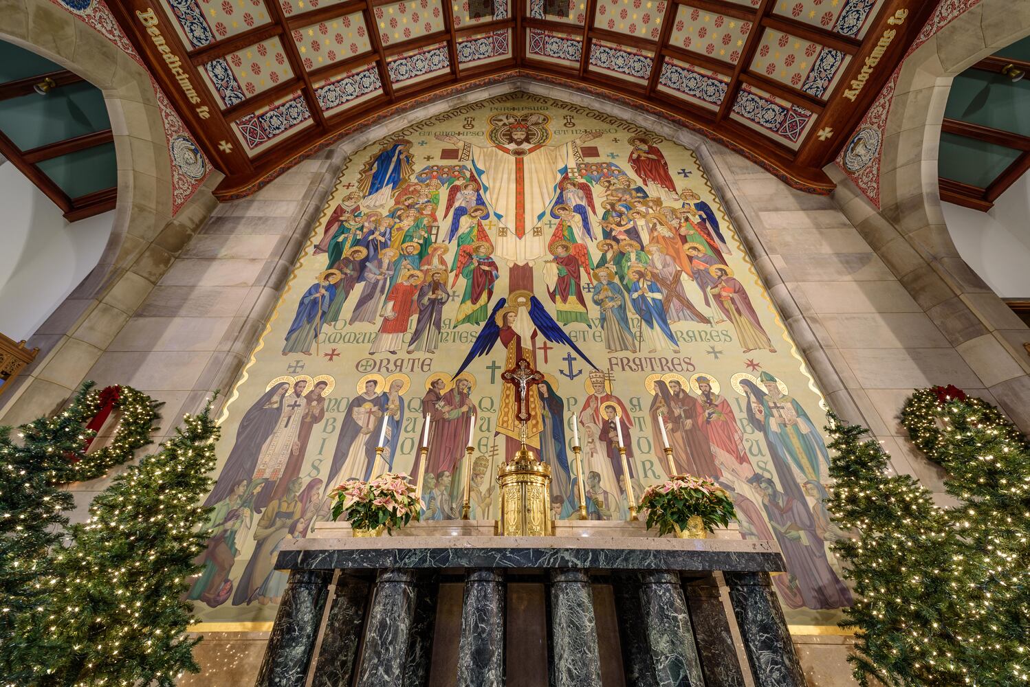 PHOTOS: A look inside St. Anthony of Padua Catholic Church decorated for Christmas