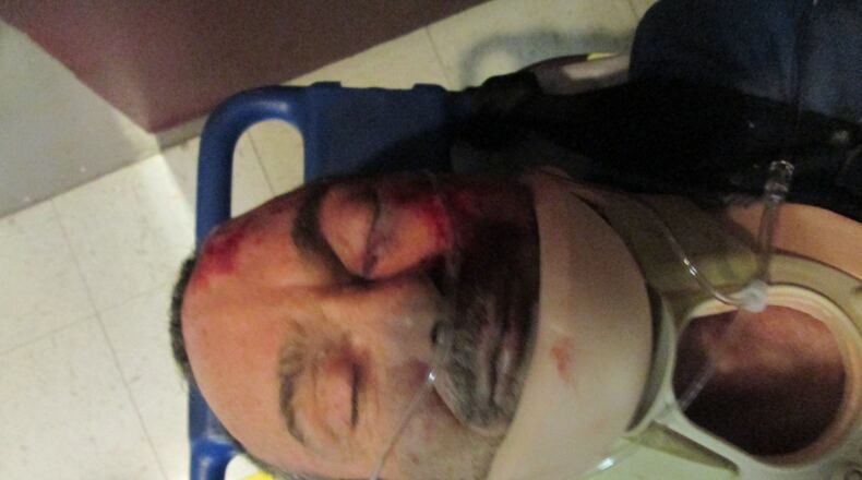 Joseph Guglielmo as he was transported out of Montgomery County Jail