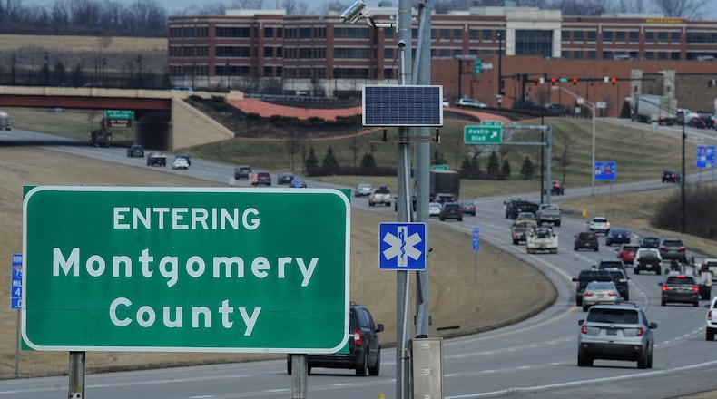 The two largest ODOT road projects planned for Montgomery County in 2023 are "major rehabilitations" of sections of I-75, one south of downtown Dayton and the other north of downtown. MARSHALL GORBY / STAFF