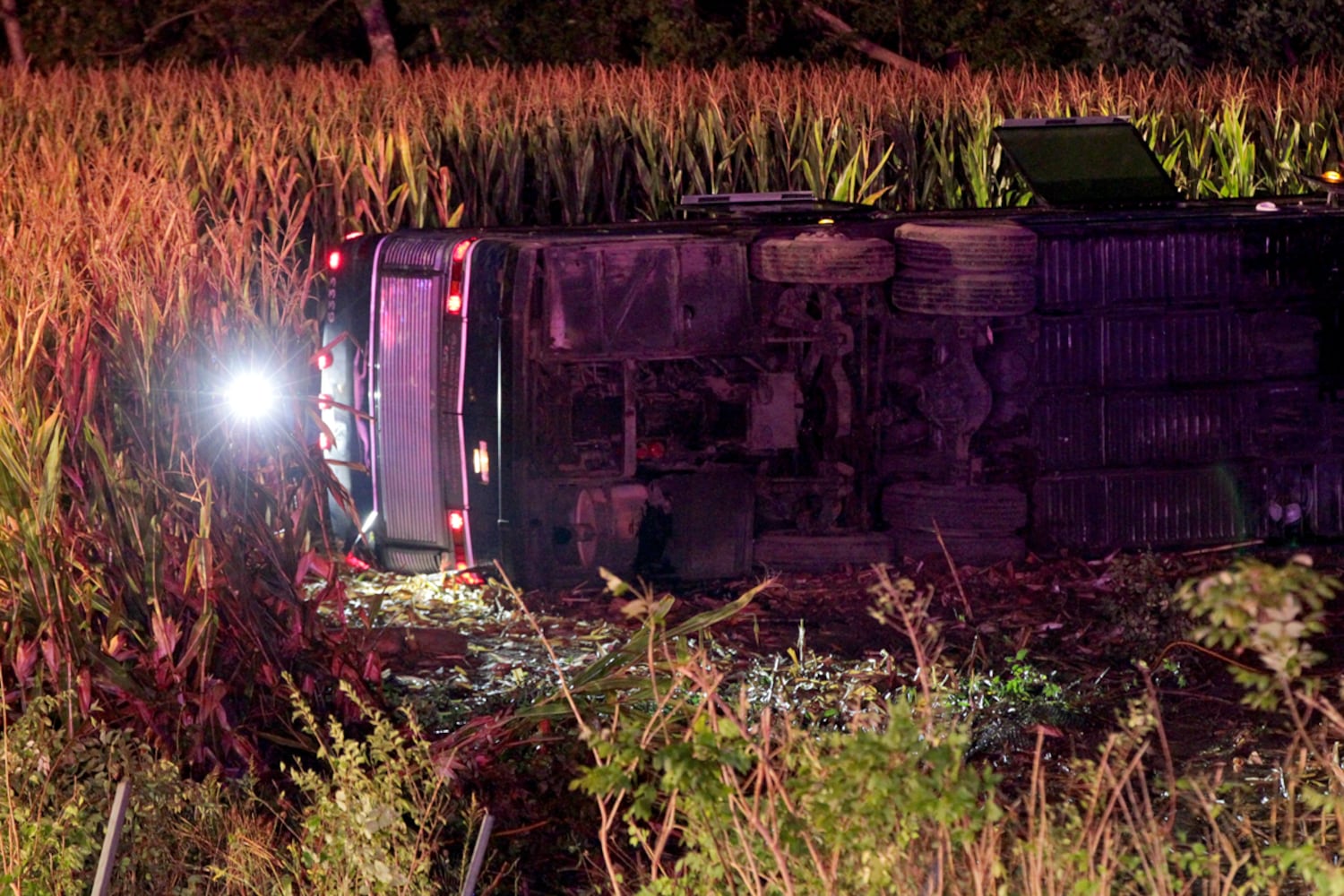 I-75 Greyhound bus crash