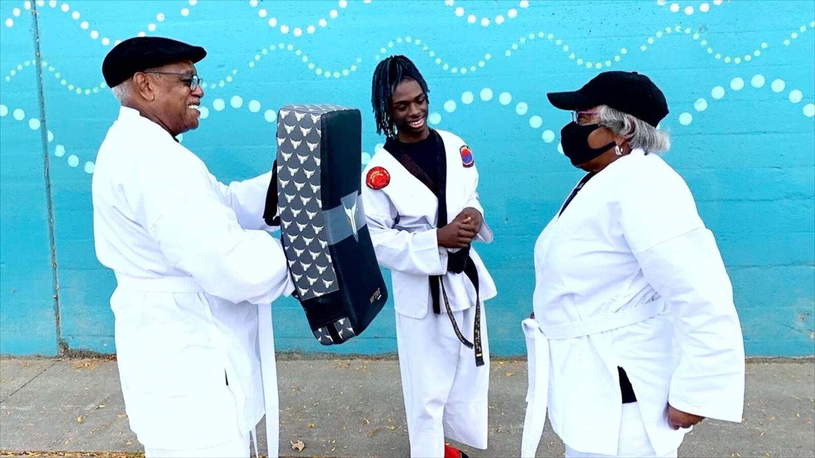 Dayton native Jeffrey Wall, the founder of Golden Age Karate, appeared on “The Jennifer Hudson Show.” (CONTRIBUTED).