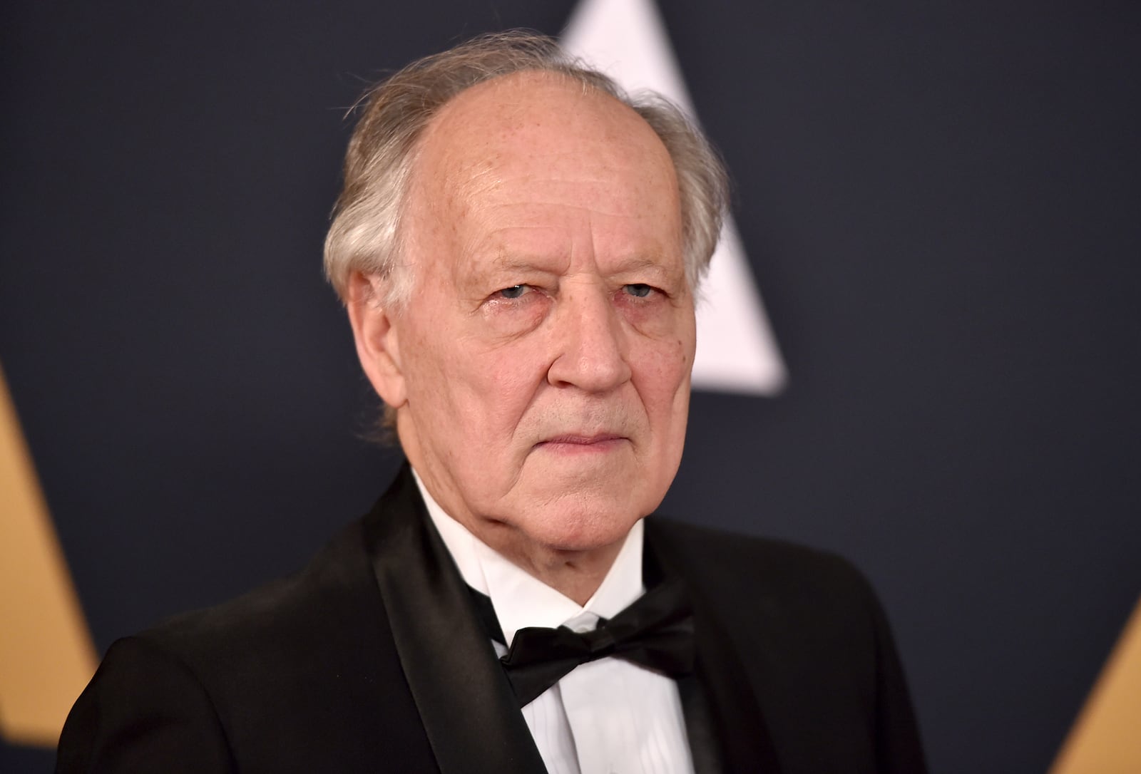 FILE - Werner Herzog arrives at the Governors Awards on Saturday, Nov. 12, 2016 in Los Angeles. (Photo by Jordan Strauss/Invision/AP, File)