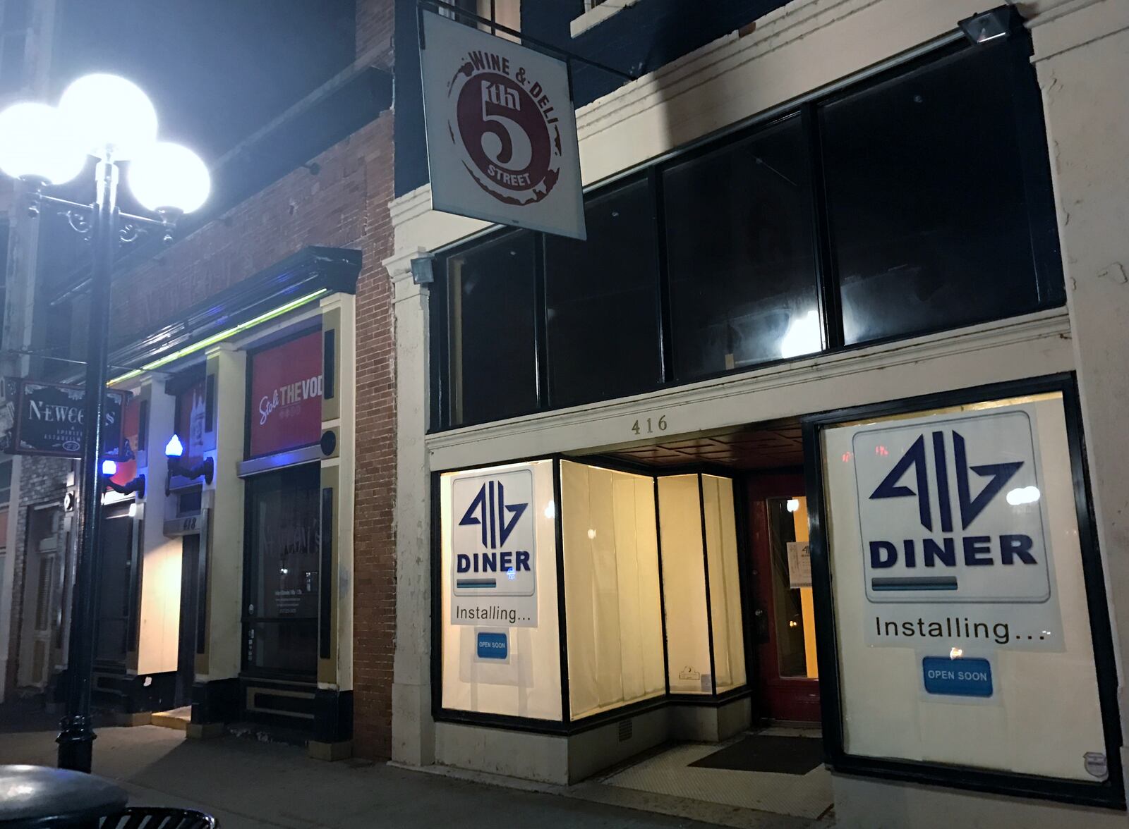Diner set to open in Oregon District.  Photo: Amelia Robinson