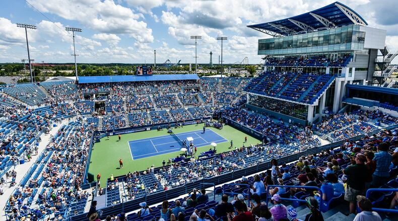 The Western & Southern Open professional tennis tournament is held annually at the Lindner Family Tennis Center in Mason. NICK GRAHAM/STAFF