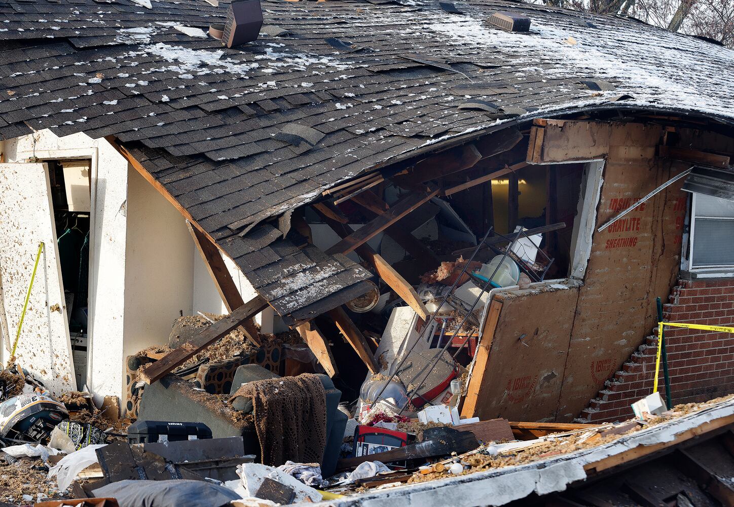 apartment explosion