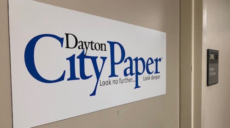 Wanda Esken, the former publisher of the now-defunct Dayton City Paper, pleaded guilty to two felony counts of grand theft and forgery this week in Montgomery County Common Pleas Court, and was sentenced to five years probation. MARK FISHER/STAFF