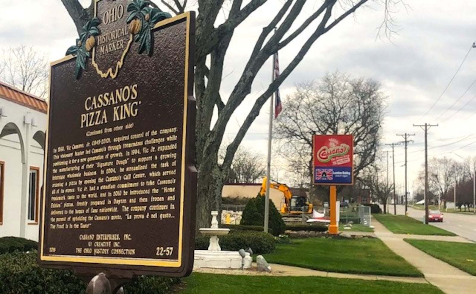Cassano’s Pizza King plans to expand its operations, adding to its properties near its Stroop Road corporate headquarters. NICK BLIZZARD/STAFF