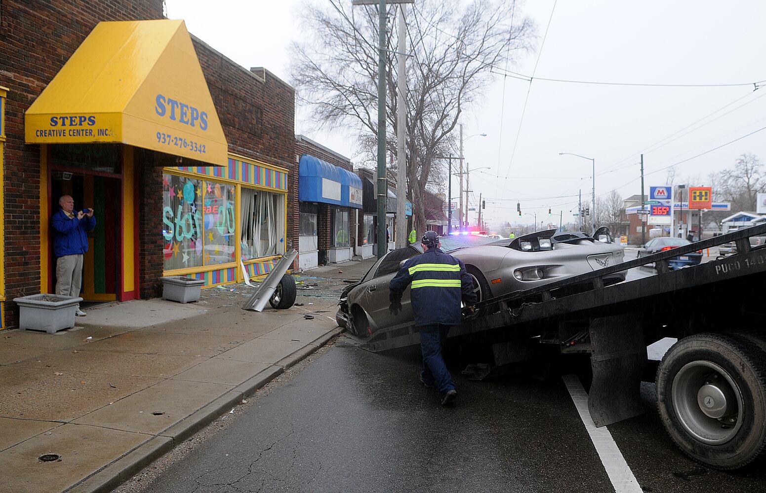 Car Crashes into Day Care