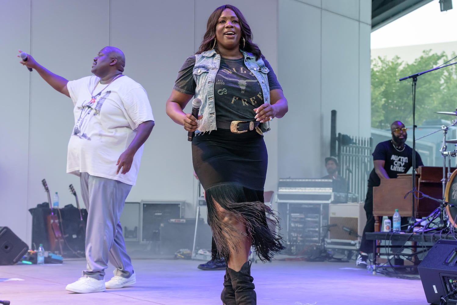 PHOTOS: The War and Treaty live at Levitt Pavilion