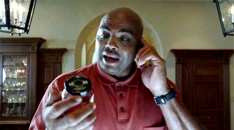 Former NBA star Charles Barkley mocked the superstar lifestyle in an ad for T-Mobile. Many commercials that appeared during Super Bowl XLII took a satiric tack, spoofing movies, television shows, video clips, celebrity misbehavior and more. A typical though entertaining cast of characters -- animals, babies, pop stars -- all made their appearances, lending a lighthearted spirit to the annual festivities.