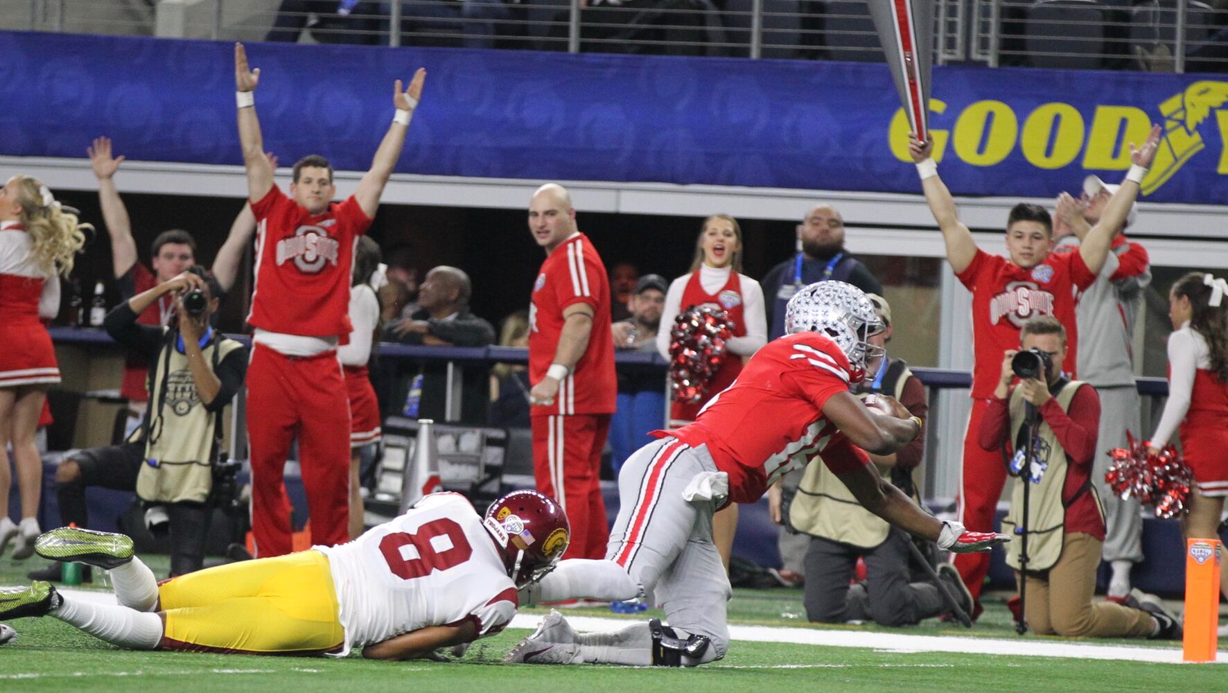 Cotton Bowl photos: Ohio State Buckeyes beat USC