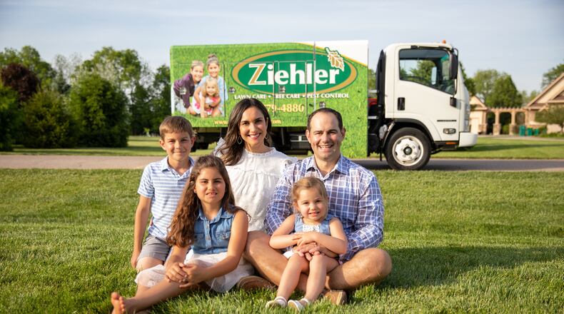 The Ziehler Family in 2021
(L-R) Matthew, Dessine, Andrew
Front row - Loula and Georgia.