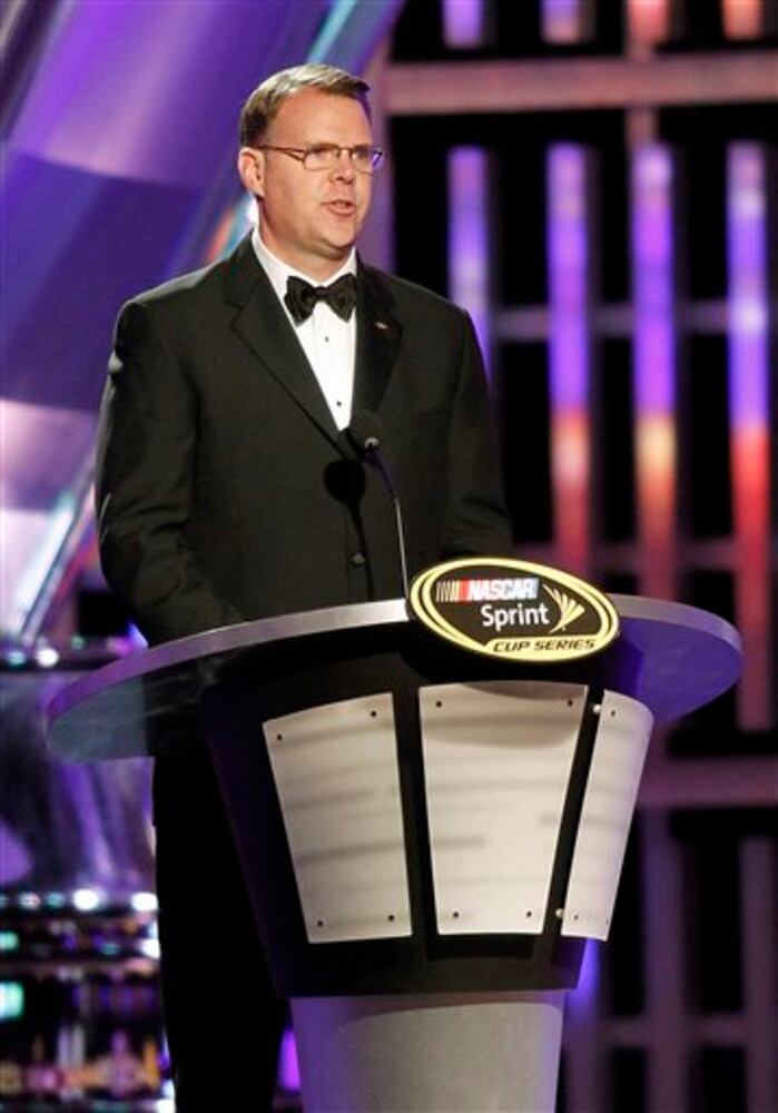 Nascar Awards ceremony