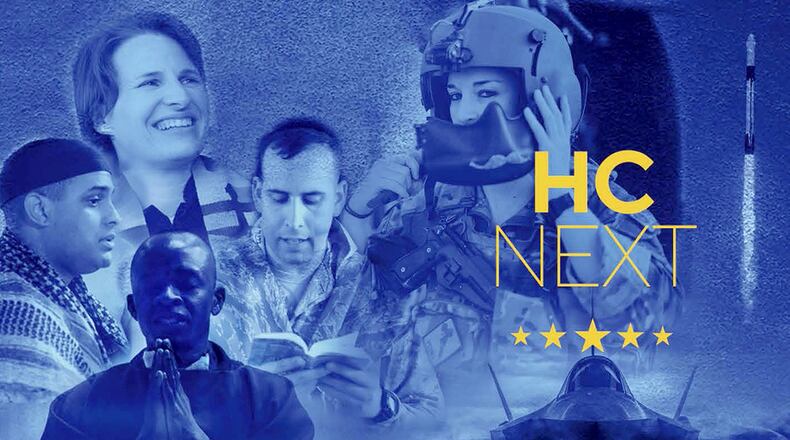 HC Next inspiring readiness with a vision to care for Airmen more than anyone thinks possible in order to inspire the readiness of Airmen and their families through unparalleled soul care, leader advisement and religious liberty. (U.S. Air Force graphic)