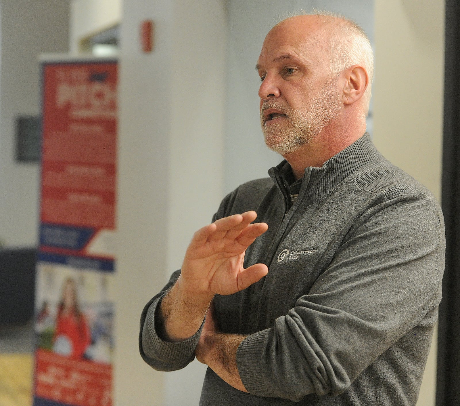 Scott Koorndyk, president of the Entrepreneurs' Center, which is located in The Hub Powered by PNC Bank at the Arcade in downtown Dayton. FILE