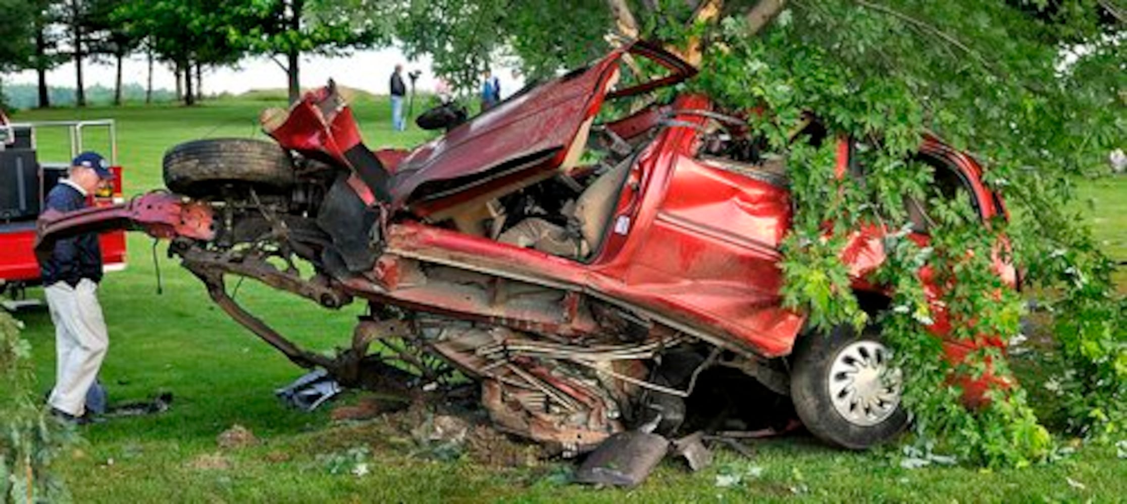 Driver killed in crash on U.S. 68